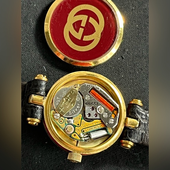 Gucci stacked Sherry line, dome type acrylic window! From 80’s - Picture 10 of 12